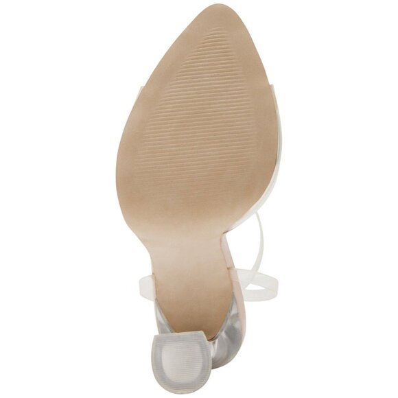 Steve Madden Women's Beki Two-Piece Flare-Heel Sandals - Picture 3 of 3